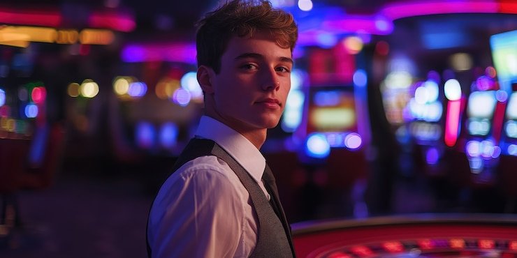 Pengguna mengakses Live Casino melalui perangkat mobile dengan mudah dan lancar