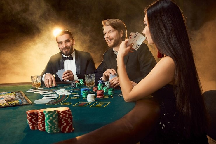 Tata letak game Live Casino klasik dengan dealer secara langsung pada platform indogacor